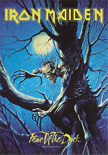Iron Maiden Fear Of The Dark Live Concert Flag - Heavy Metal Band Merchandise for Home Decor, Fan Gifts & Rock Music Events