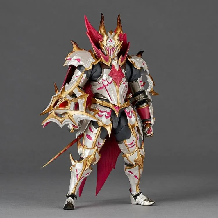 Amazing Yamaguchi Revoltech Complex Hunter Figure - Malzeno Armor Set | Monster Hunter Rise: Sunbreak Action Figure NR021 | Perfect for Collectors & Gaming Display