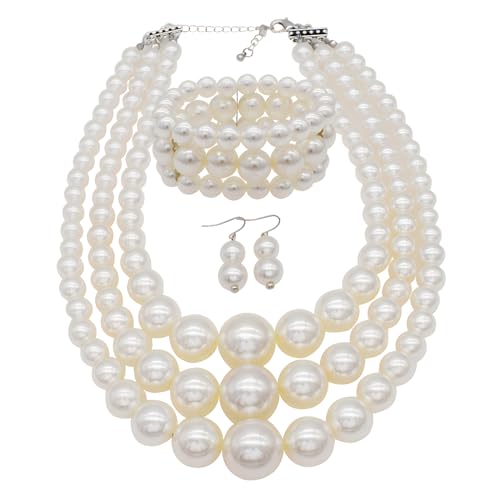 White pearl necklace