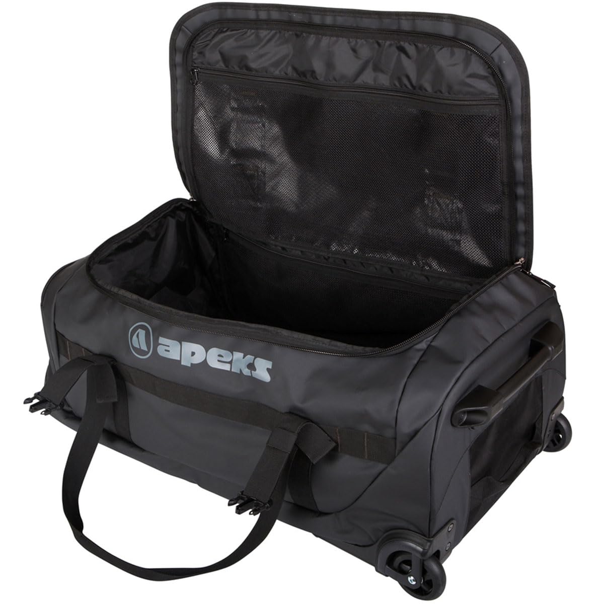Apeks 90 Liter Rolling Duffle Bag - Large Capacity Travel Luggage for Camping, Hiking & Outdoor Adventures