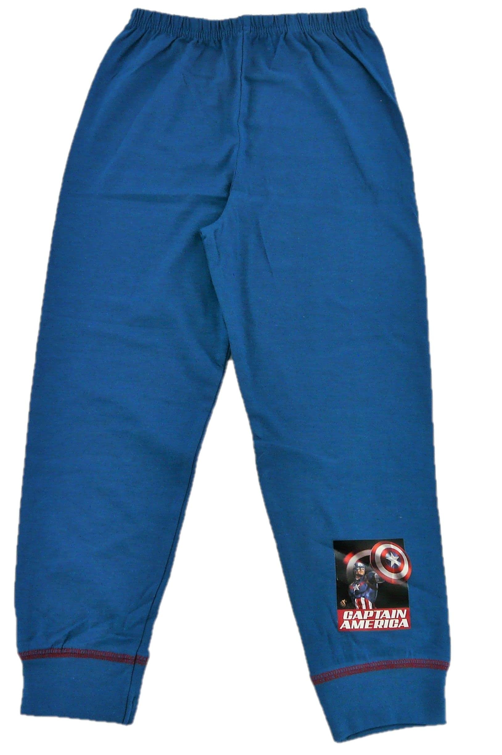 Marvel Avengers Captain America Boys Pajamas Set - Superhero Sleepwear for Kids - Perfect for Bedtime, Sleepovers & Cosplay