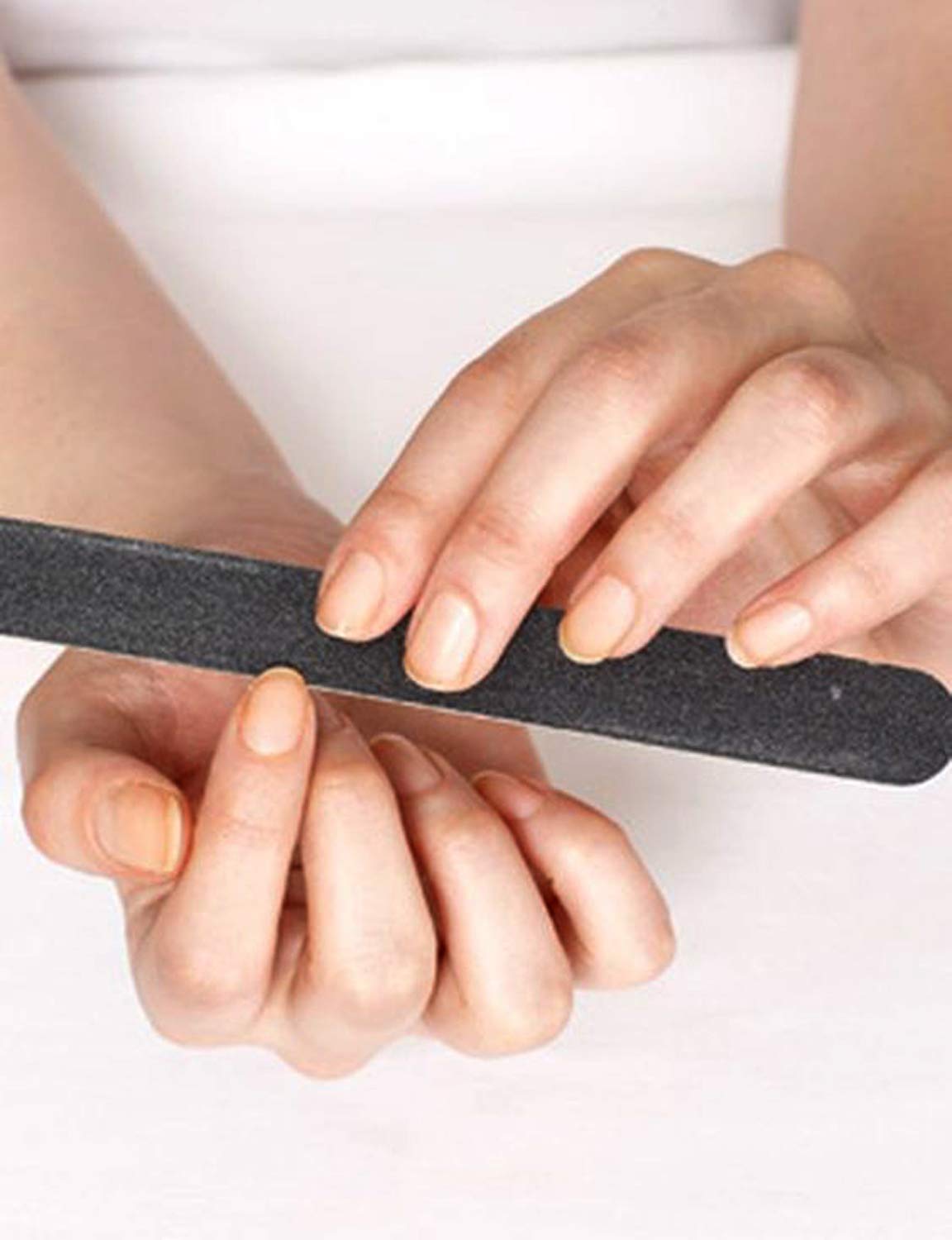 Alis Professional Double Sided Nail File 180/220 Grit - Nail Buffing, Manicure & Nail Art Tool (1 Piece Set) - Perfect for Home Salon, DIY Nail Care & Professional Use