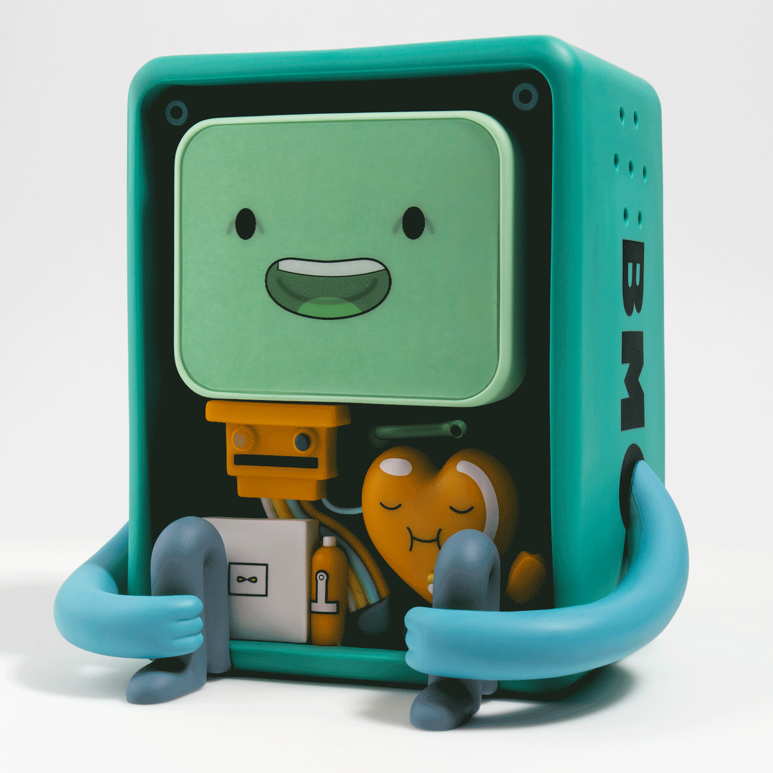 Adventure Time BMO Collectible Art Figure by Kidrobot - Limited Edition Pre-Order - Perfect for Anime Fans, Gaming Room Decor, and Cartoon Network Collectors