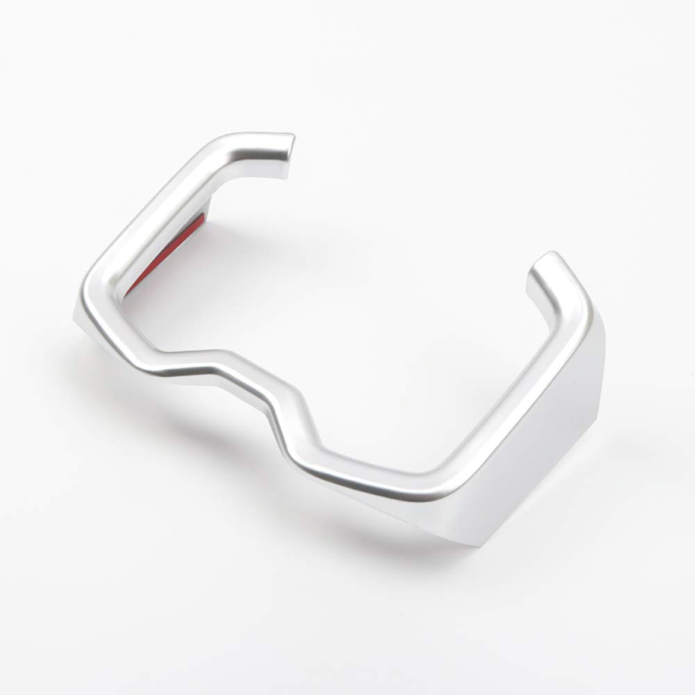 High-Quality ABS Matte Cup Holder Frame Cover for Toyota RAV4 2019-2024 - Durable Interior Accessory for Car Console Organization & Drink Stability | Perfect for Road Trips & Daily Commutes