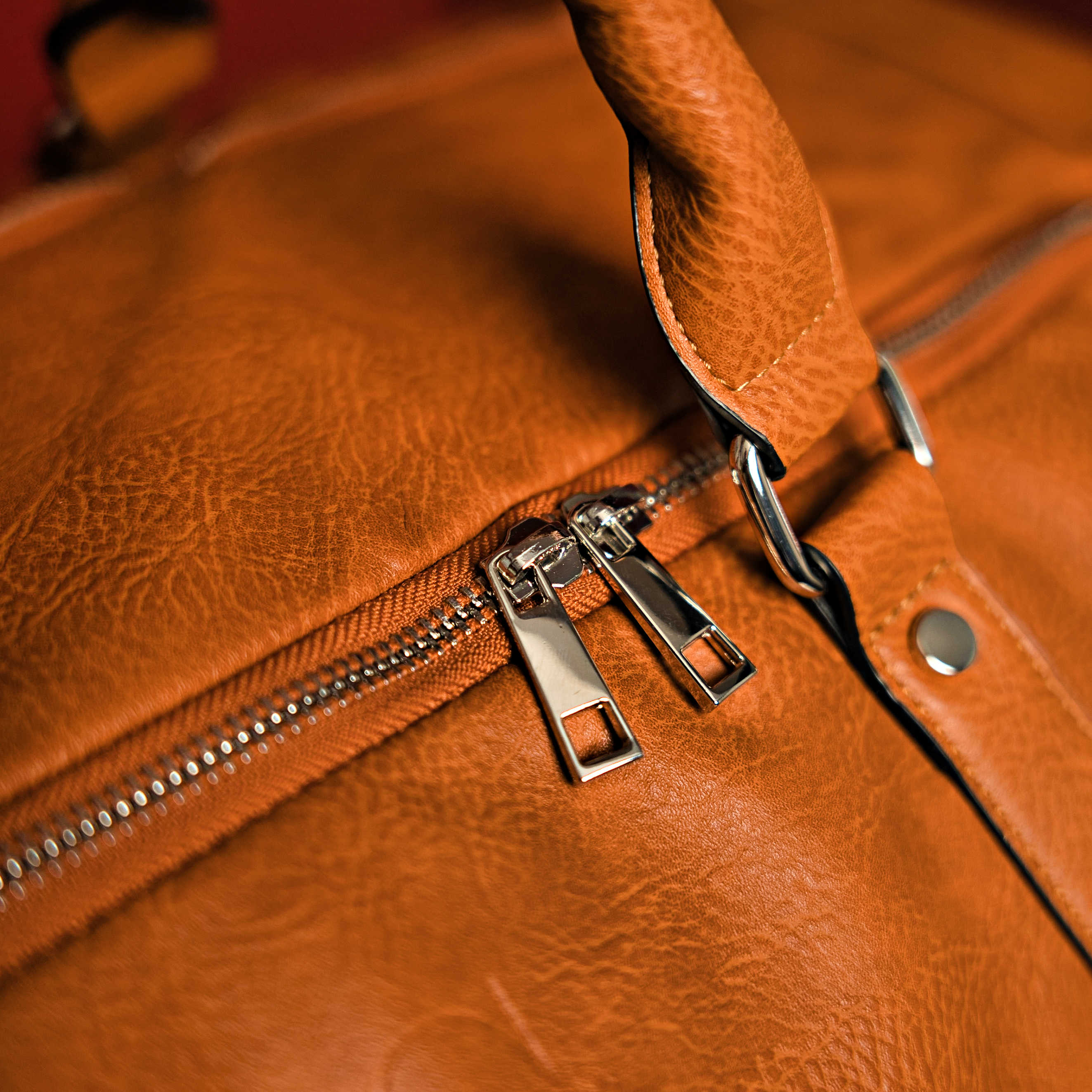 Premium Brown Tumbled Leather 2-Piece Travel Set - Commuter Backpack & Duffle Bag for Men & Women | Perfect for Business Trips, Gym, Weekend Getaways & Daily Commute