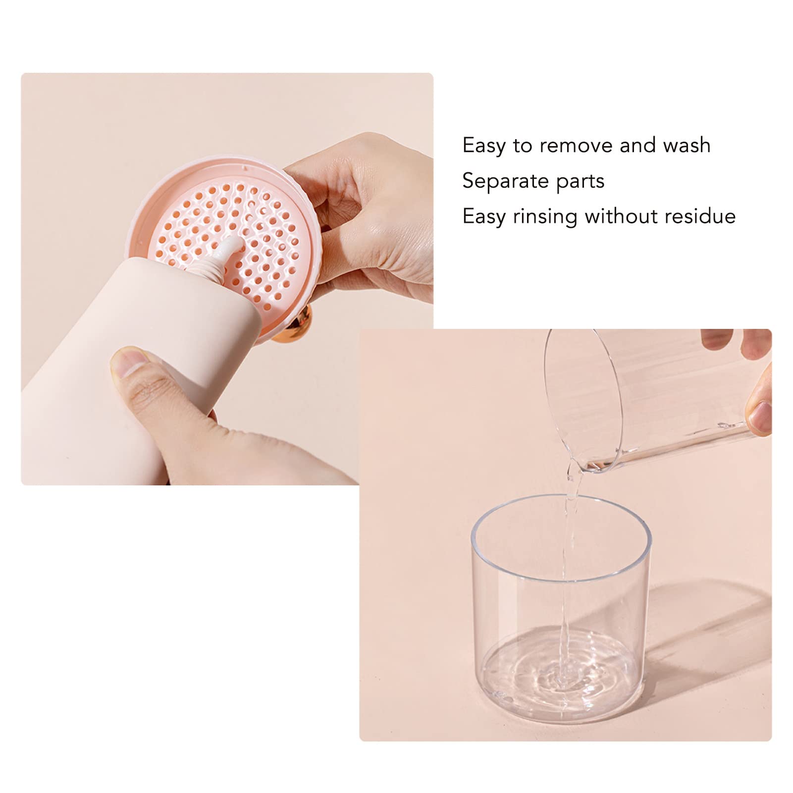 Portable Facial Cleanser Foam Cup - Rapid Foaming Bubble Maker with Transparent Porous Design | Effortless Deep Cleansing for Travel & Daily Skincare Routine