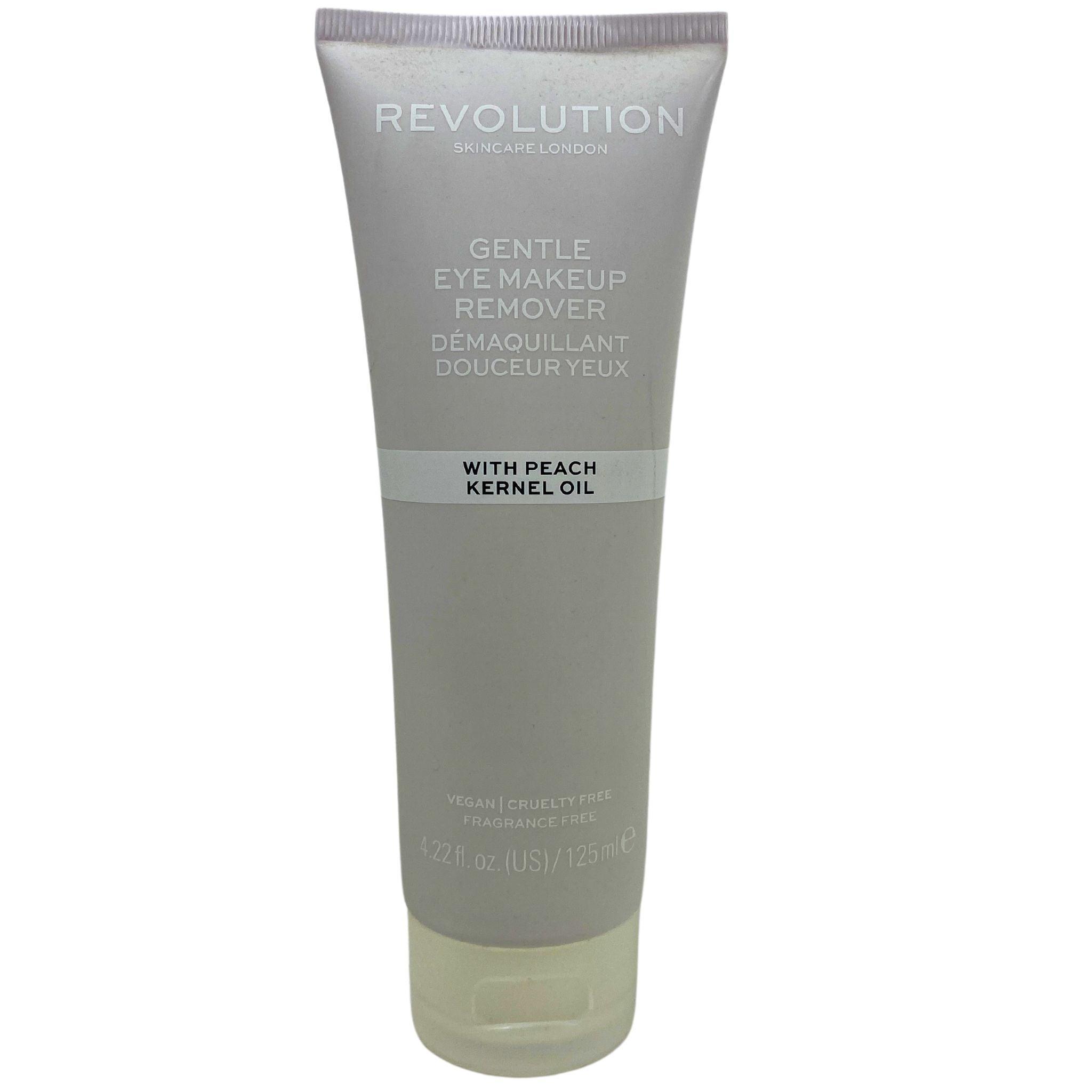 Revolution Skincare London Gentle Eye Makeup Remover 4.22 oz (48 Pack) - Hypoallergenic & Vegan Formula for Sensitive Eyes - Perfect for Daily Use, Travel & Nighttime Routine