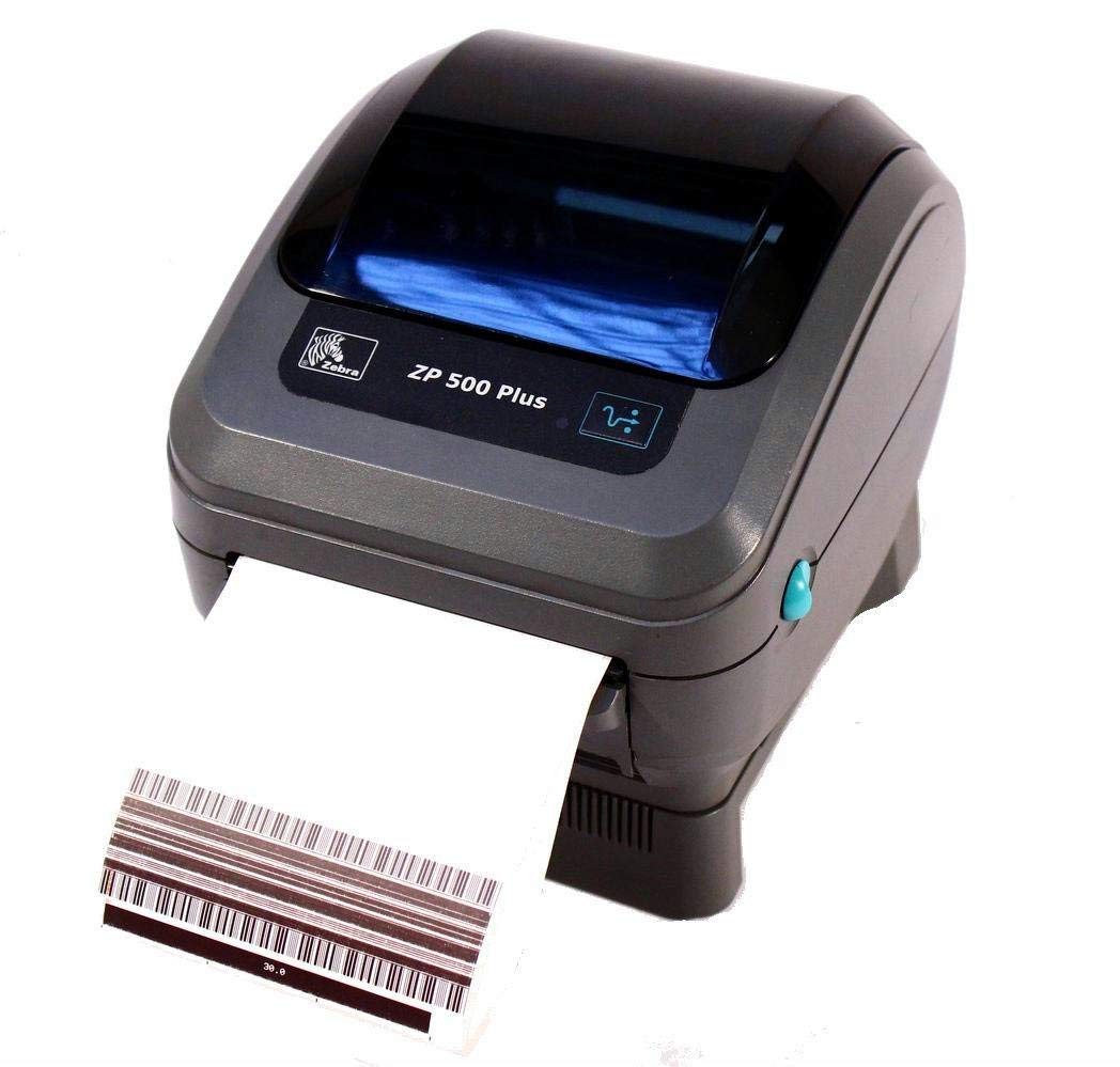 Zebra ZP500 Plus ZP500-0103-0017 Direct Thermal Barcode Label Printer with USB & Peeler - Renewed for Retail, Warehouse & Shipping Label Printing