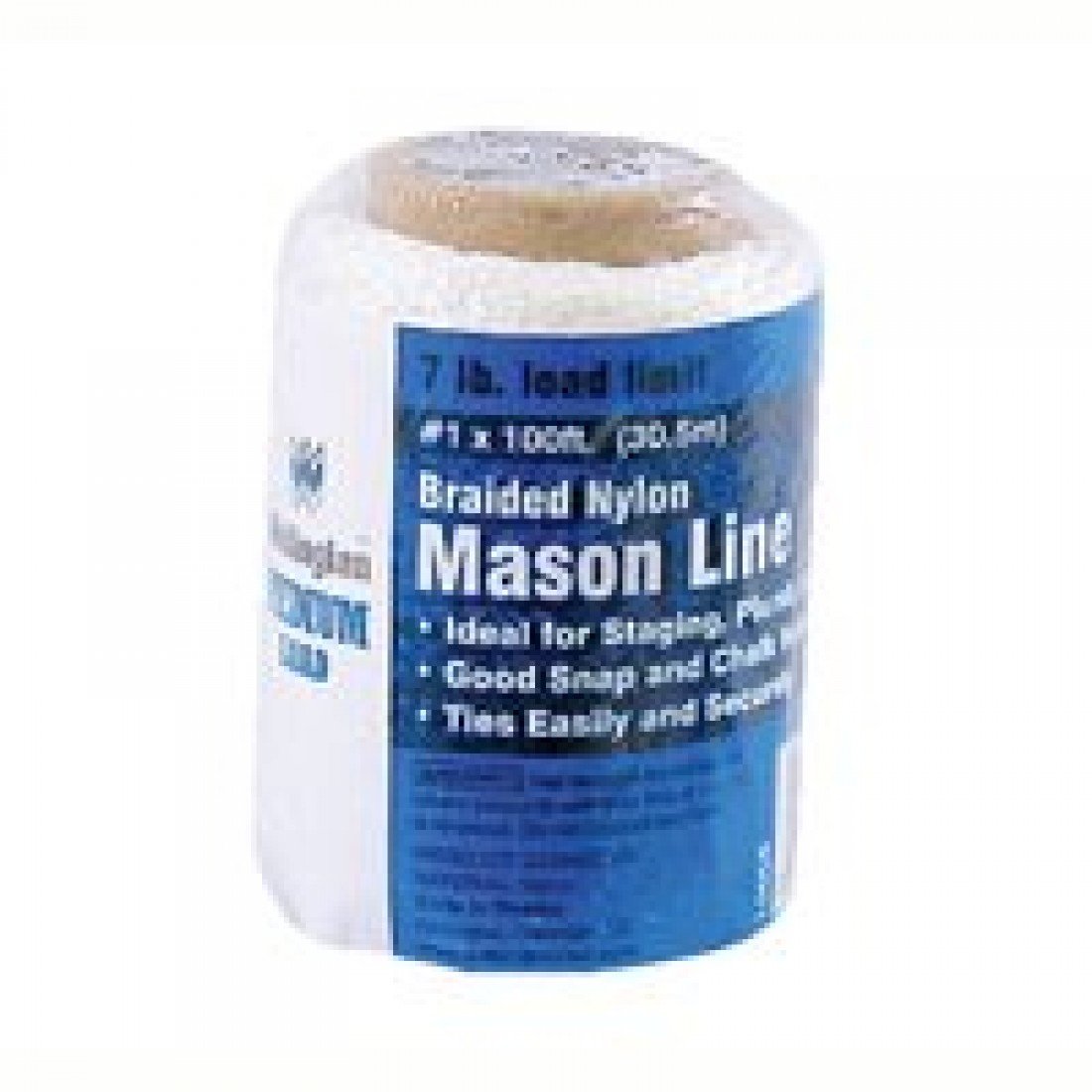 Wellington Puritan 10006 Nylon Braided Chalk & Mason Line - Heavy Duty Construction String for Bricklaying, Landscaping, and DIY Projects
