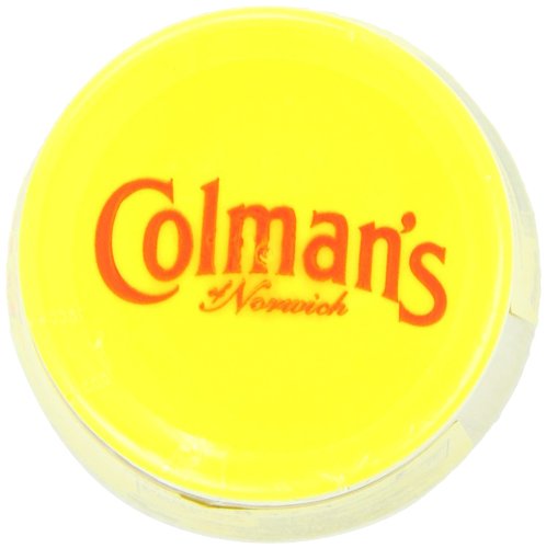 Colman's Original English Mustard - 6 Pack (3.53 oz Jars Each) | Premium Prepared Mustard for Sandwiches, Hot Dogs & Cooking | Perfect for BBQs, Picnics & British Recipes