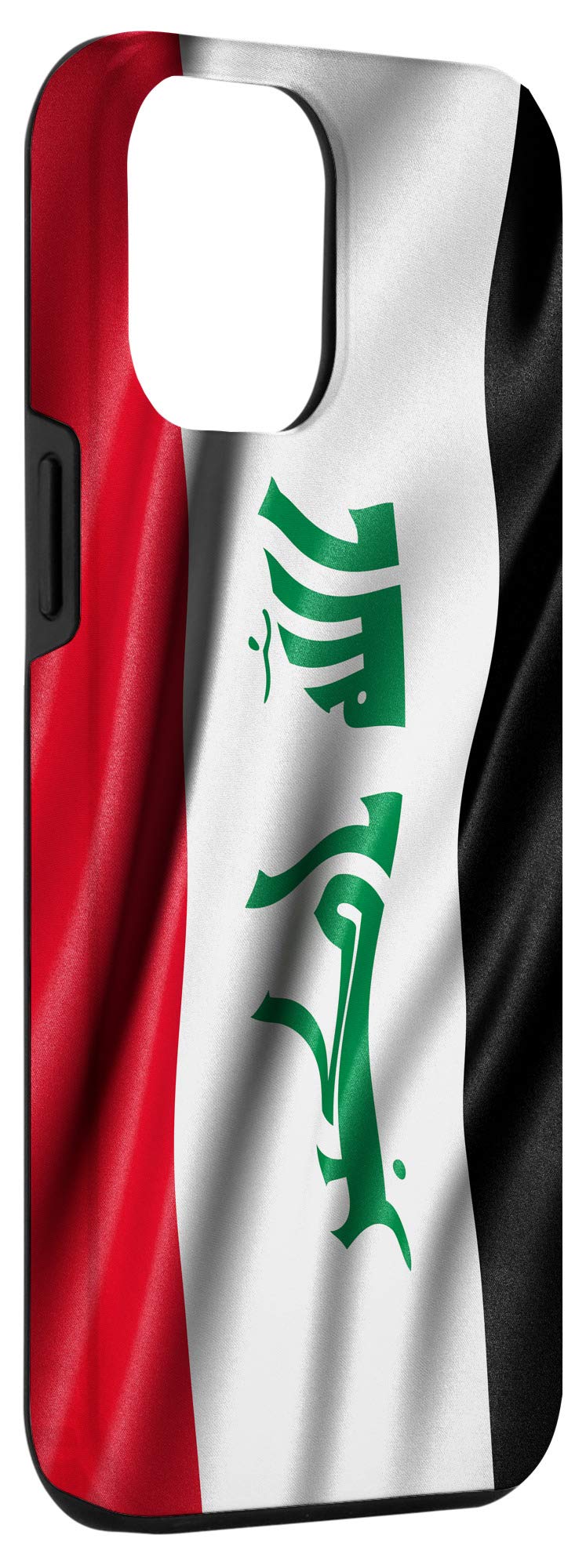 iPhone 12 Pro Max Case with Iraq Flag Design - Durable Protective Cover for iPhone 12 Pro Max - Show Your Iraqi National Pride - Perfect for Travel, Daily Use & Gift Giving