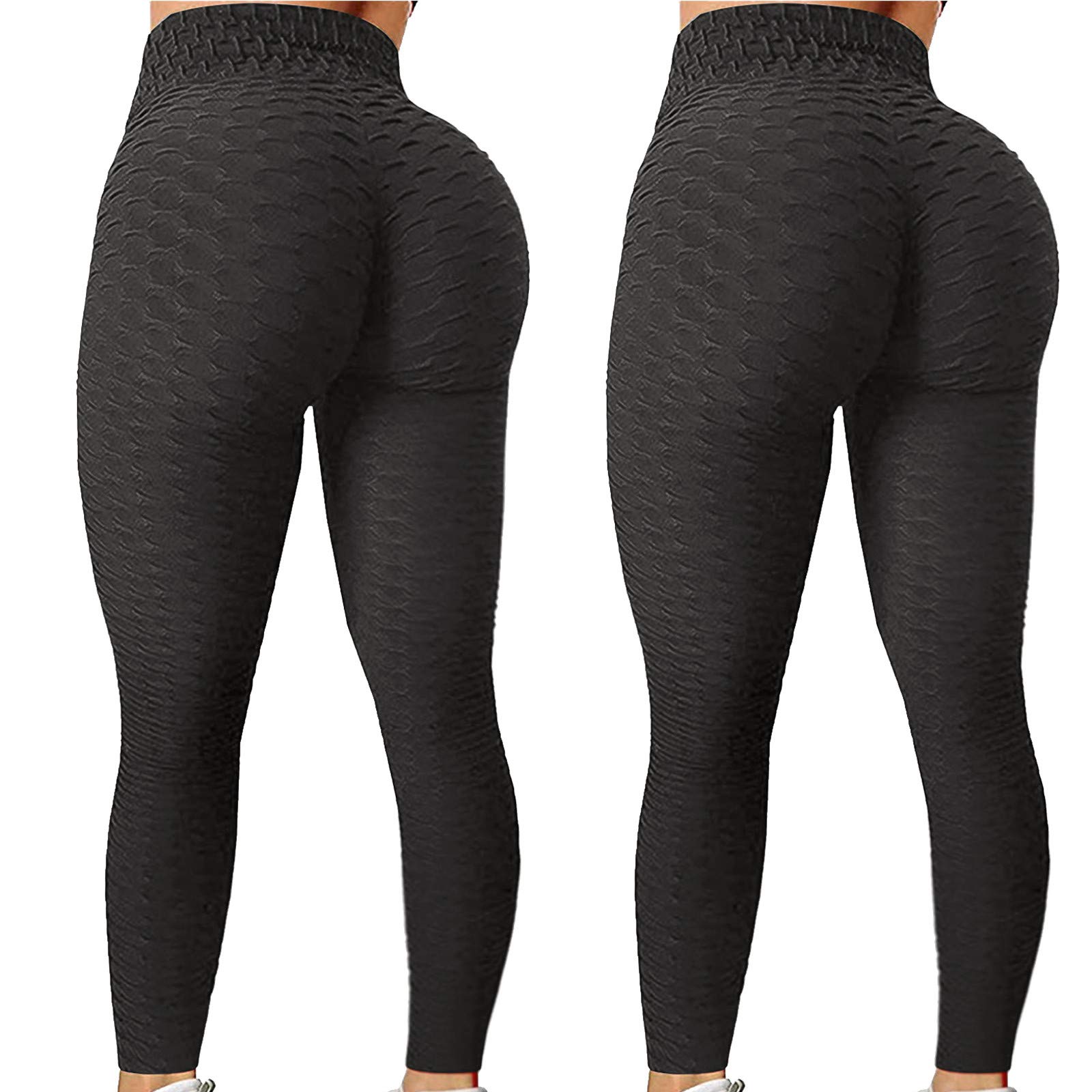 Smooto Women's High Waist Butt Lift Yoga Pants - Tummy Control Stretchy Fitness Leggings for Running, Workout & Sports | Sexy Peach Activewear for Gym, Yoga & Everyday Wear