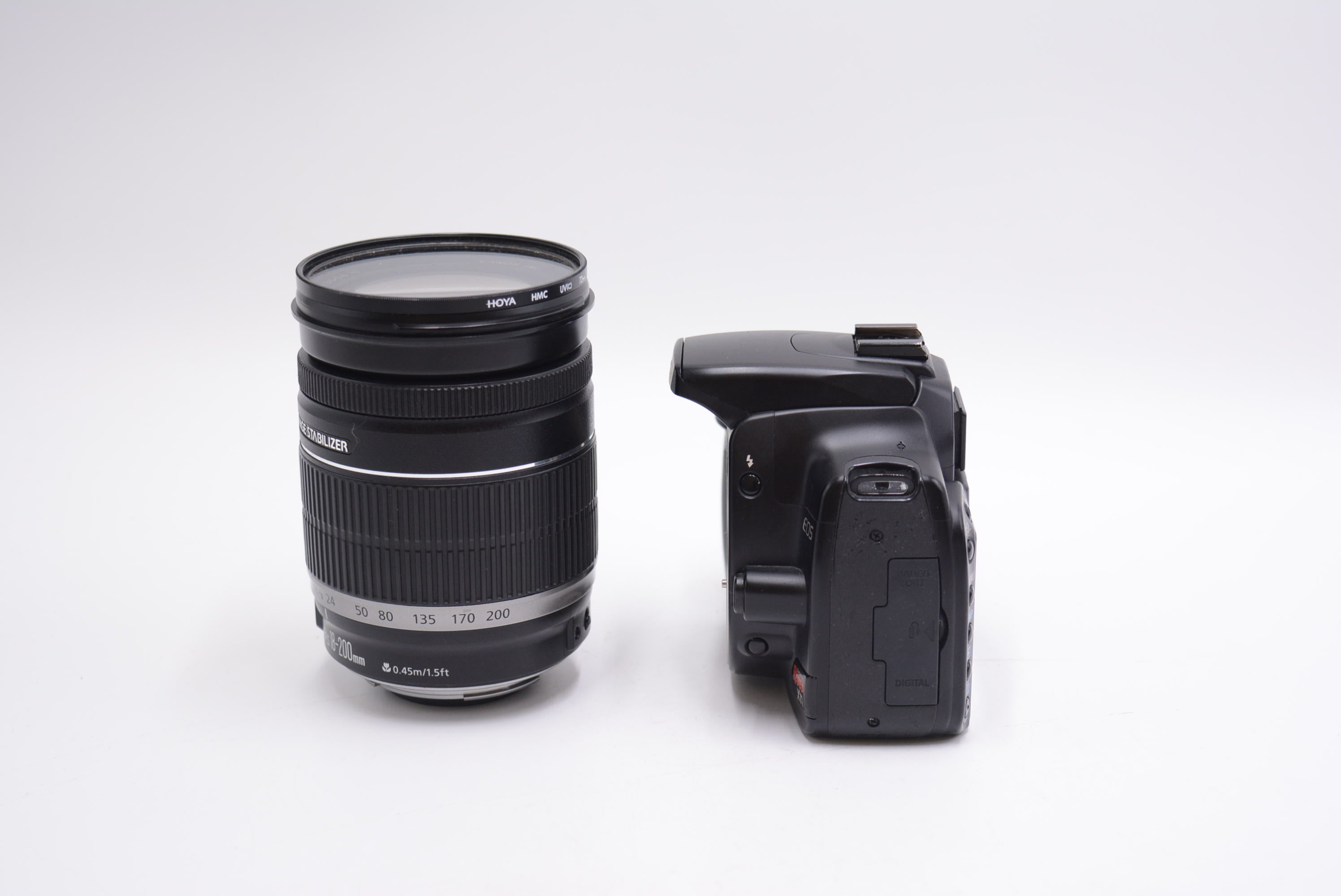 Canon EOS Rebel XTi DSLR Camera with EF-S 18-200mm f/3.5-5.6 Lens - Used (Great for Travel Photography, Portraits & Everyday Shooting)