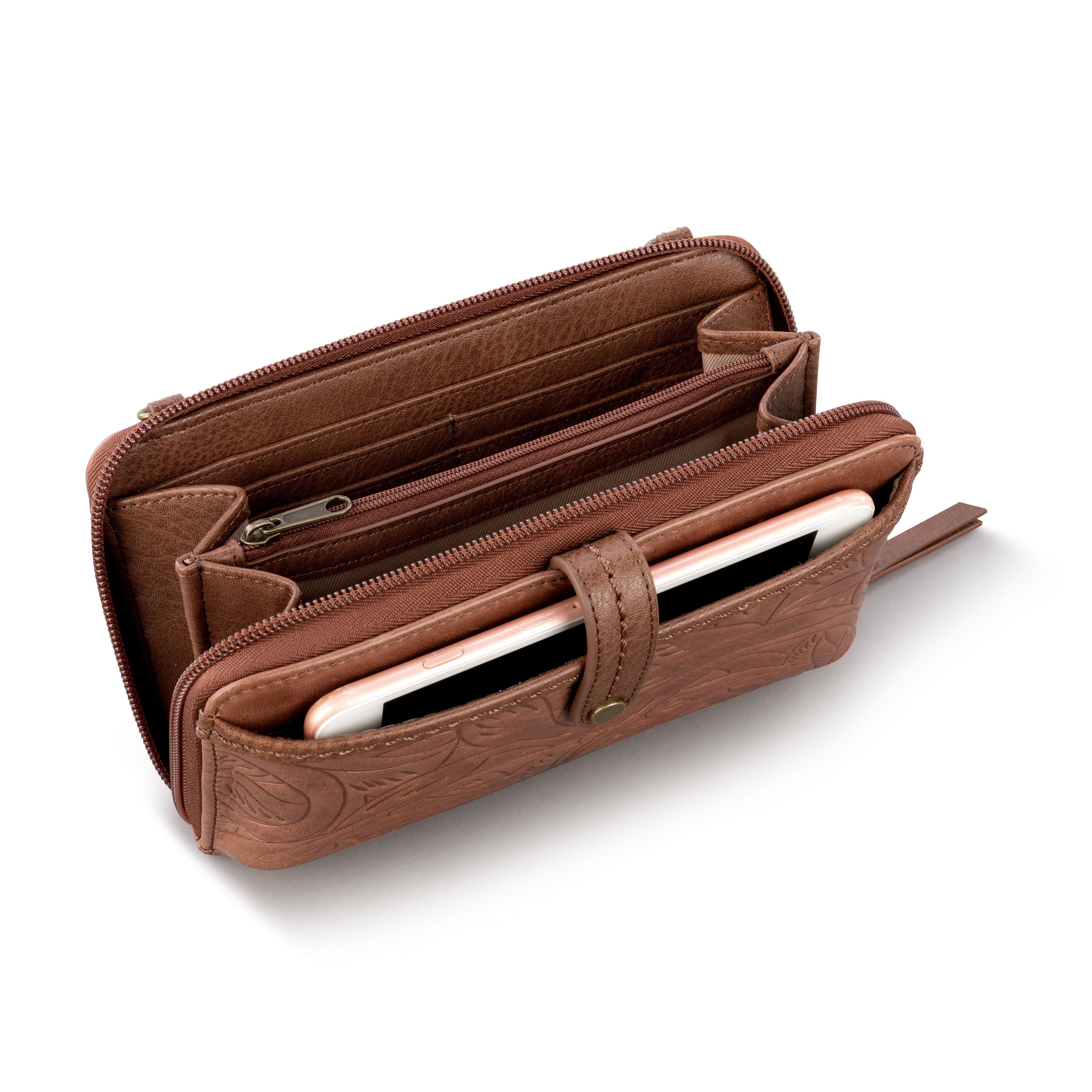 Iris Large Smartphone Crossbody Bag - Stylish & Secure Phone Pouch for Women - Perfect for Travel, Shopping, and Everyday Use