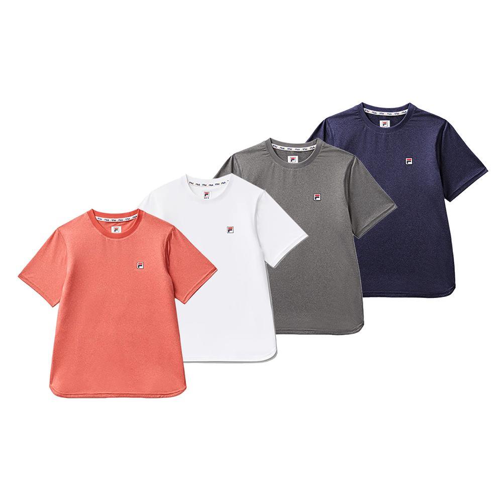 Boys' Short Sleeve Performance Tennis Shirt - Moisture Wicking & Breathable Athletic Top for Kids - Perfect for Tennis, Soccer & Summer Outdoor Sports