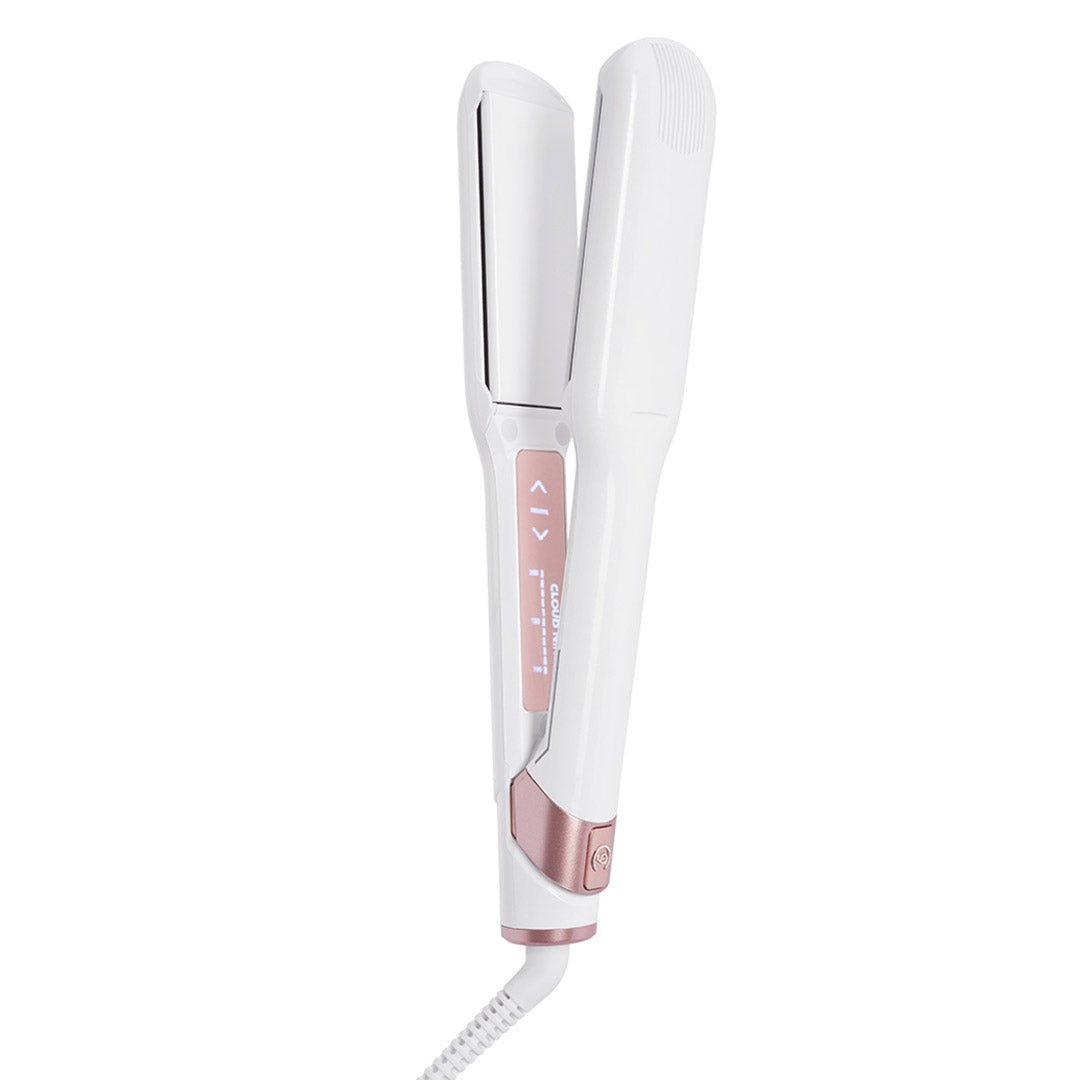 CLOUD NINE The Wide Iron Pro - Professional Hair Straightener for Thick & Curly Hair - Salon Quality Flat Iron for Smooth & Shiny Styling - Perfect for Home Use & Professional Salons