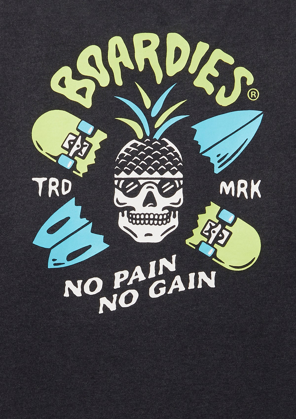 No Pain No Gain Motivational Crew Neck Sweater for Men & Women - Gym Workout, Running, Fitness Training, Casual Wear