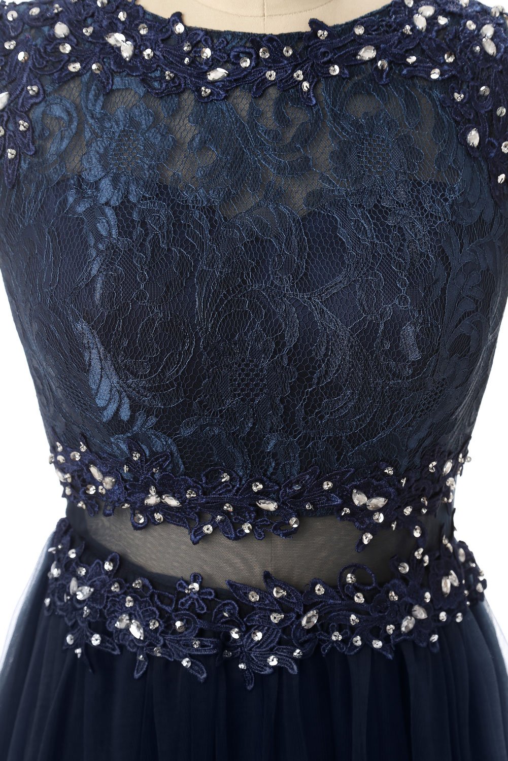 Elegant Tulle Appliqued Prom Dresses for Women - Long Formal Evening Gowns for Homecoming, Wedding & Special Occasions