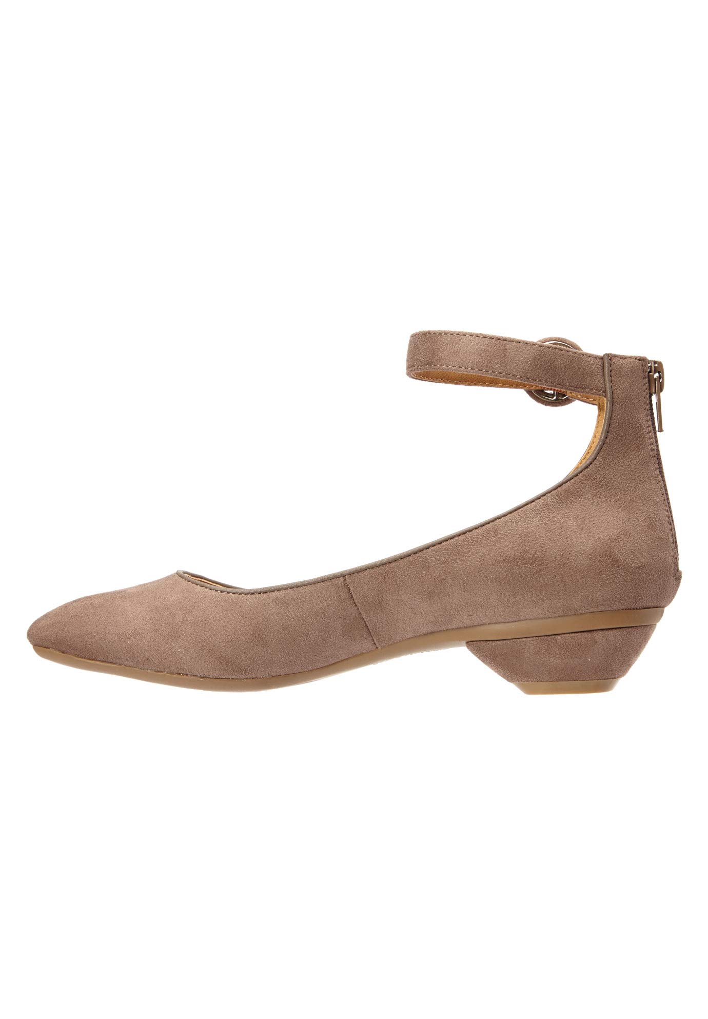 Comfortview Women's Wide Width The Pixie Pump - Comfortable Work & Dress Shoes for Professional & Formal Occasions