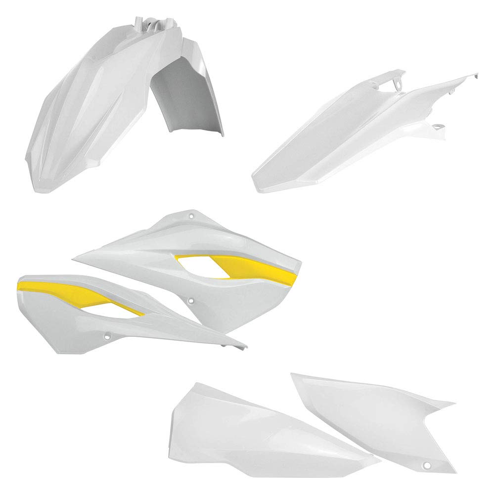 Acerbis Replica Plastic Kit Original 15 for Husqvarna FE 501 2015-2016 - Dirt Bike Body Replacement Parts for Off-Road Racing & Trail Riding