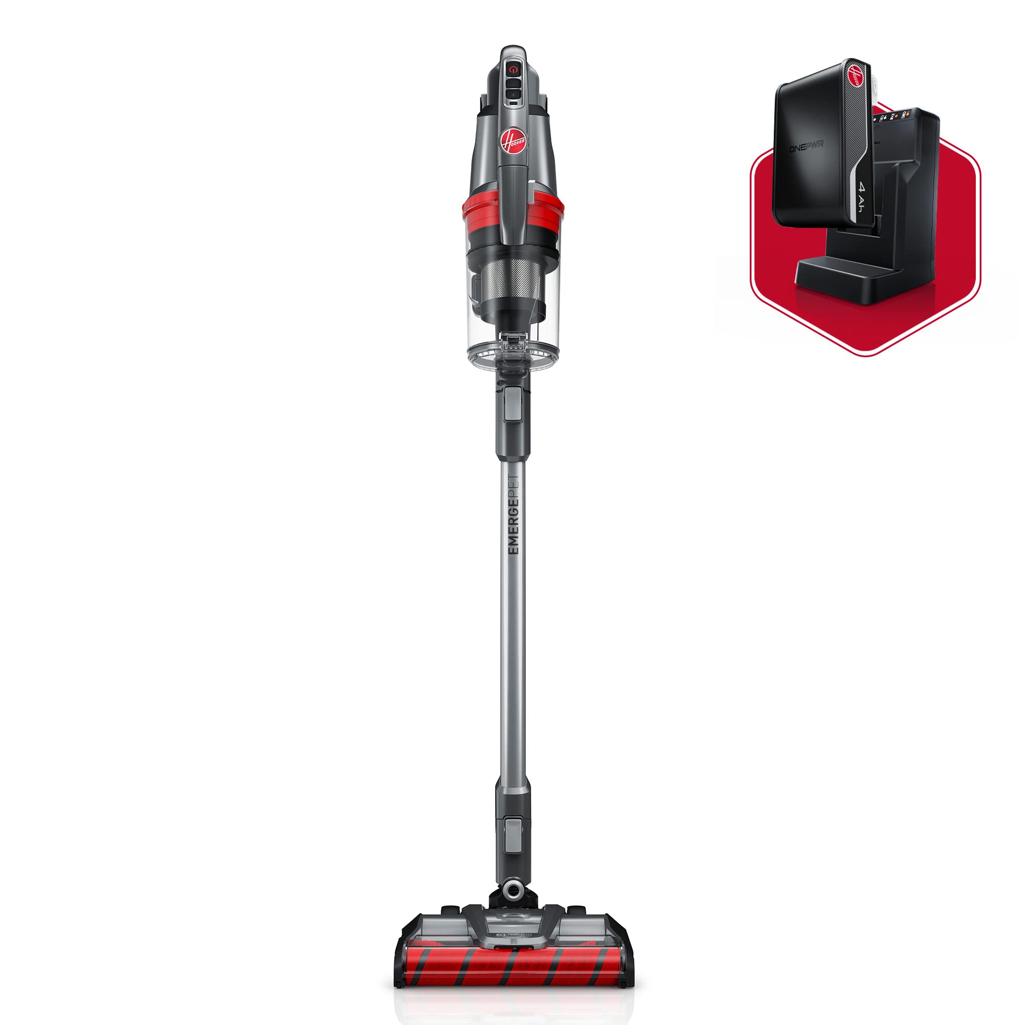Hoover ONEPWR Cordless Stick Vacuum - Lightweight & Powerful for Pet Hair - Home Cleaning