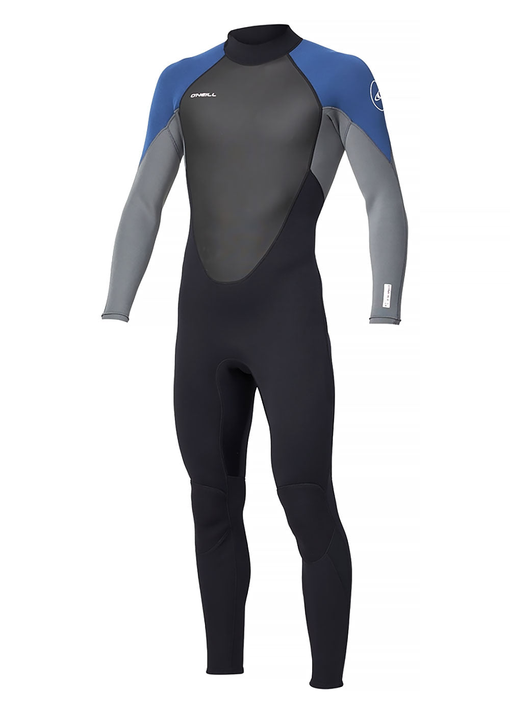 O'Neill Men's Reactor II 3/2mm Back Zip Steamer Wetsuit for Surfing, Diving & Water Sports - Premium Neoprene Full Suit