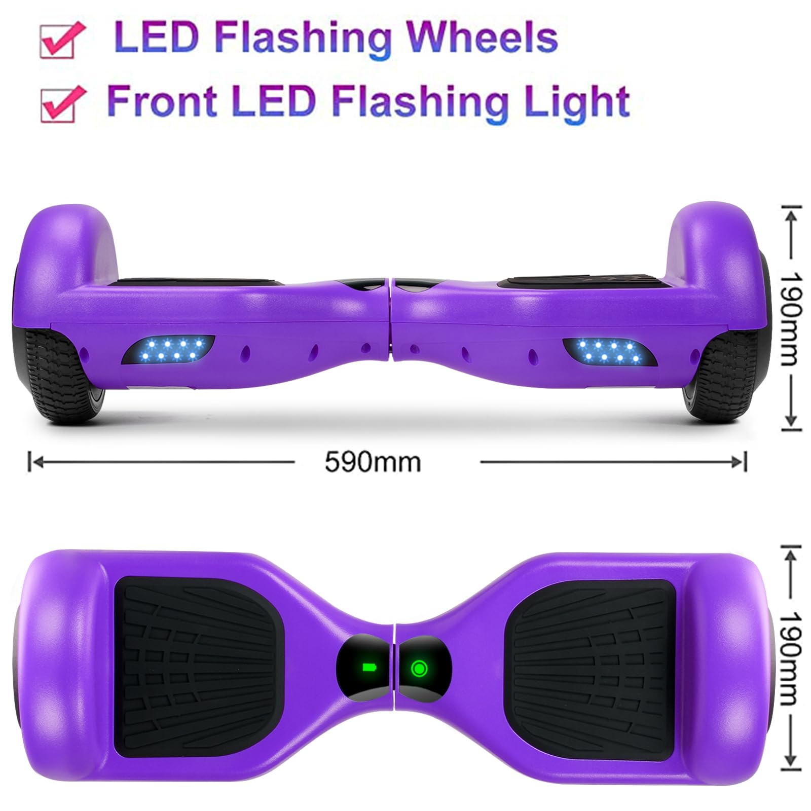Self-Balancing Hoverboard Scooter - 6.5