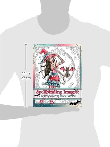 Enchanting Fantasy Coloring Book for Adults - Witches & Magical Scenes | Stress Relief, Relaxation & Creativity | Perfect for Gifts & Art Therapy