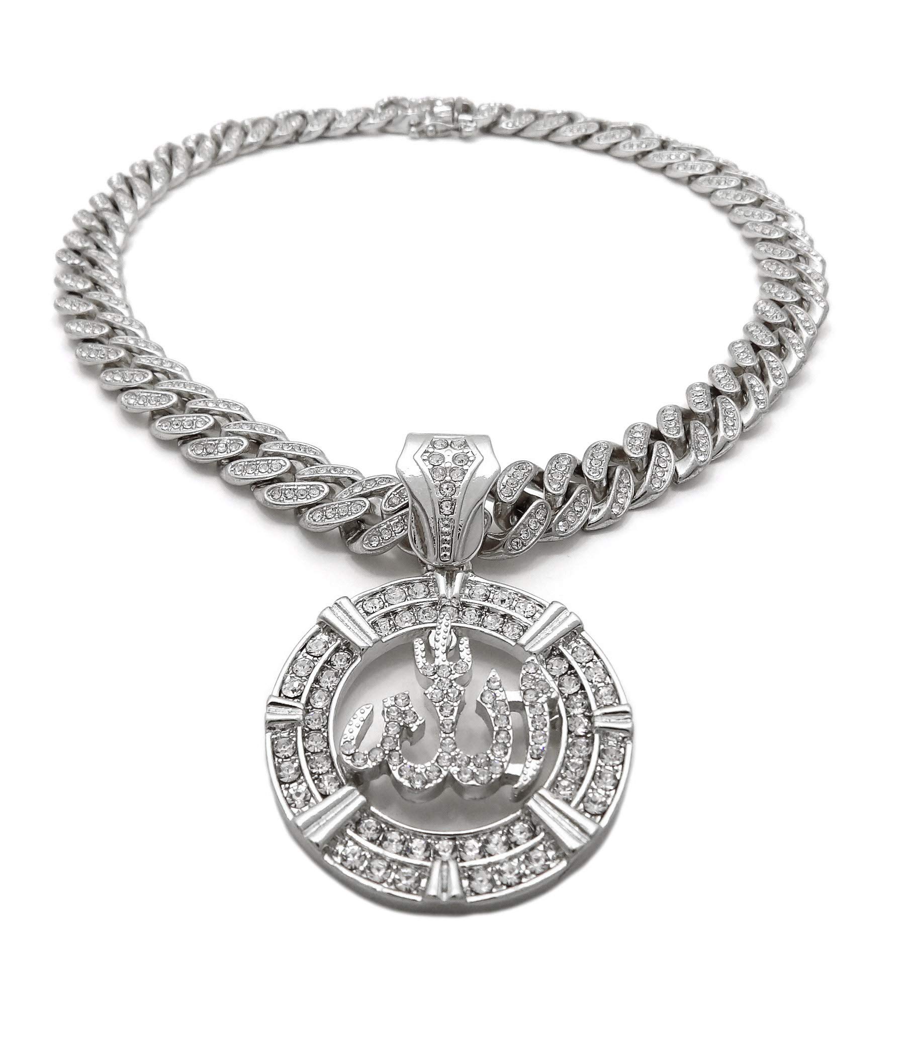 Allah Hip Hop Pendant with 12mm 18
