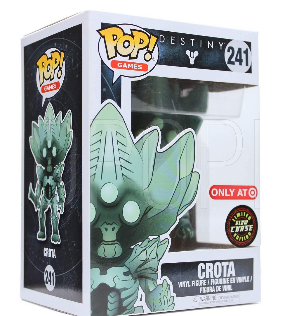 Funko Pop! Destiny 241 Crota Glow in The Dark Vinyl Figure - Target Exclusive Chase Edition - Perfect for Gaming Collectors & Destiny Fans Display