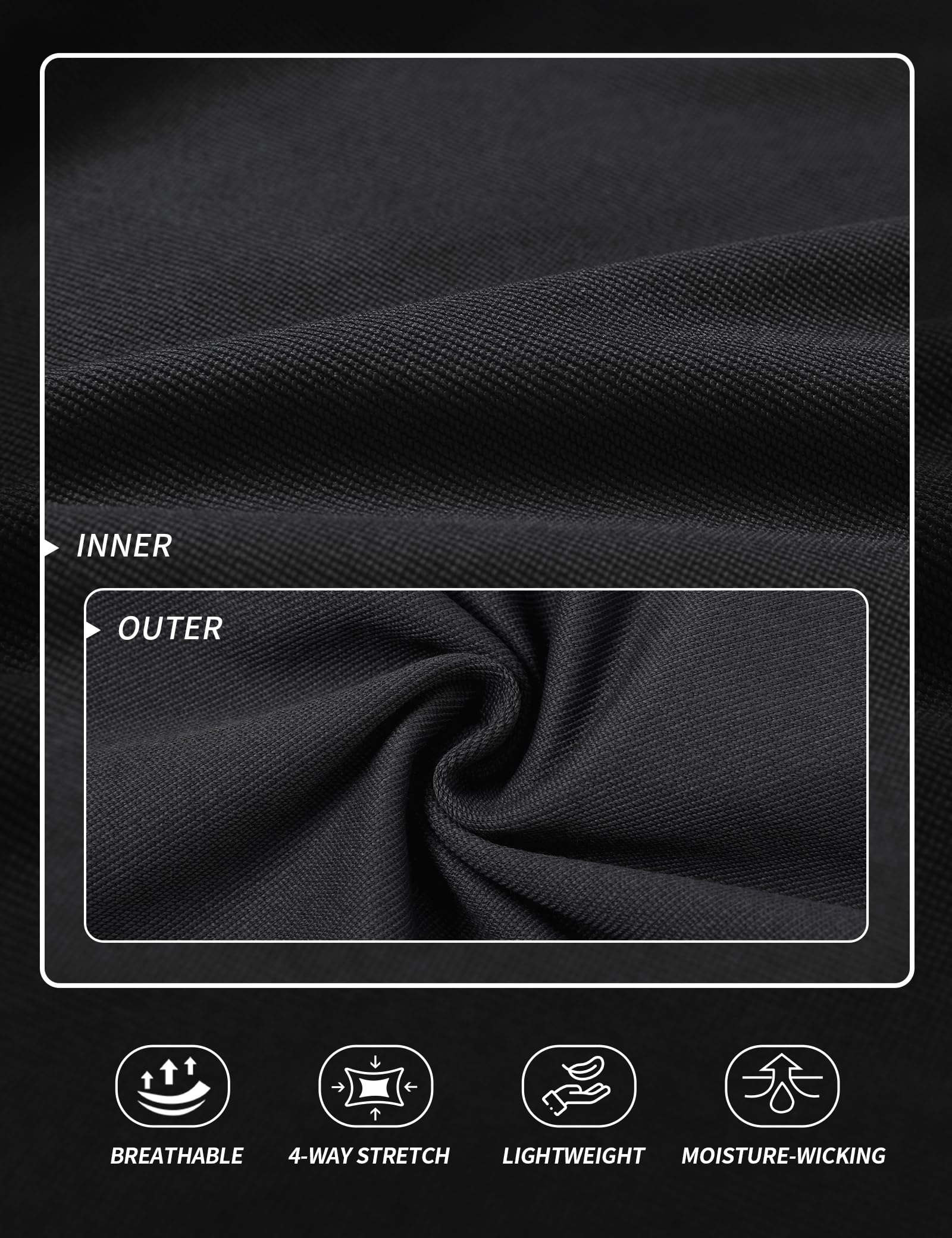 Pioneer Camp Men's Jogger Sweatpants - Lightweight Workout Pants with Pockets for Gym, Running & Casual Wear | Moisture-Wicking Athletic Pants for Training, Travel & Lounge