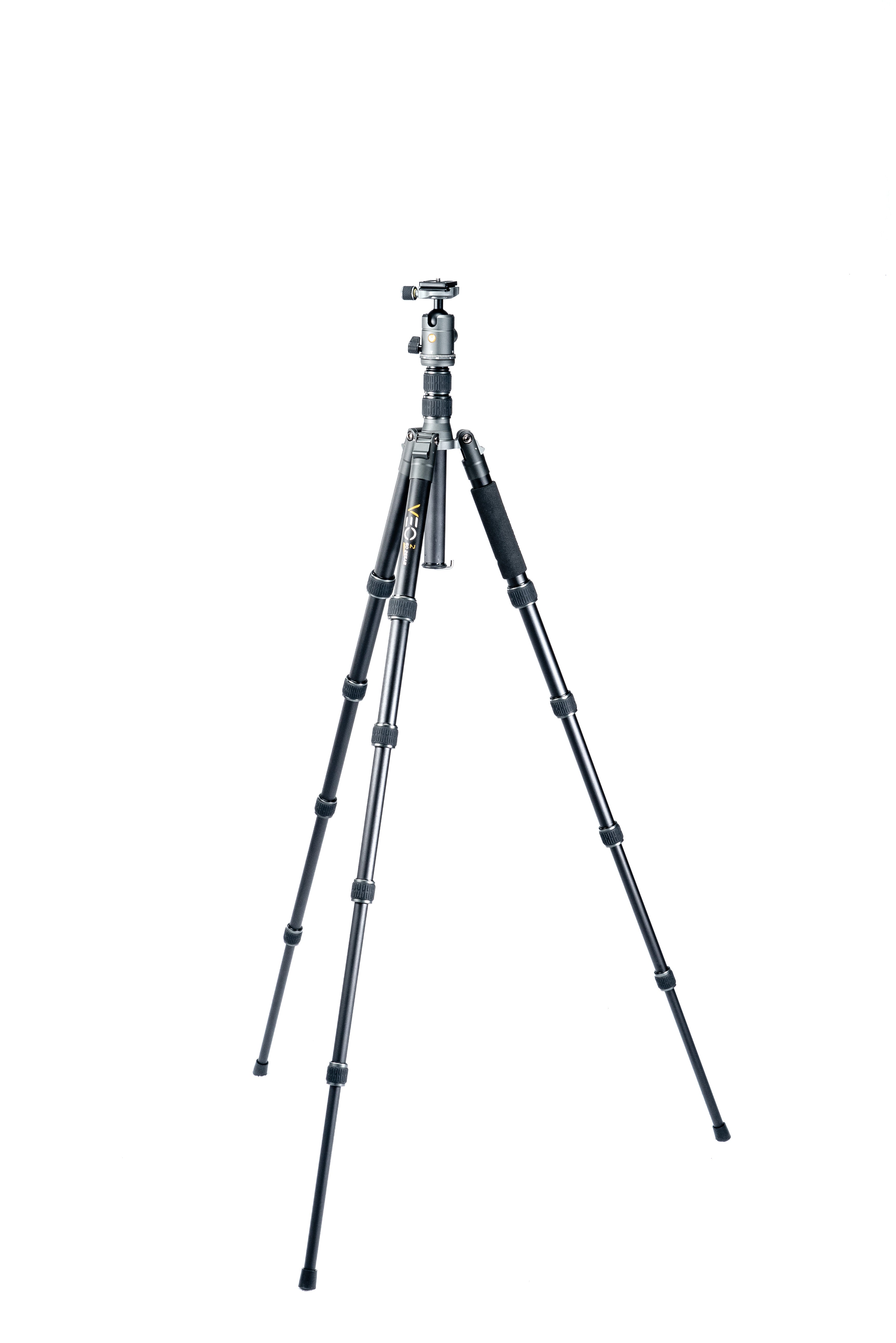 VEO 2 Go Capture Kit Bundle: VEO 2 GO 265AB Tripod + VEO GO 34M BK Camera Bag for Travel Photography & Vlogging - Perfect for Outdoor Adventures, Content Creators & YouTube Videos