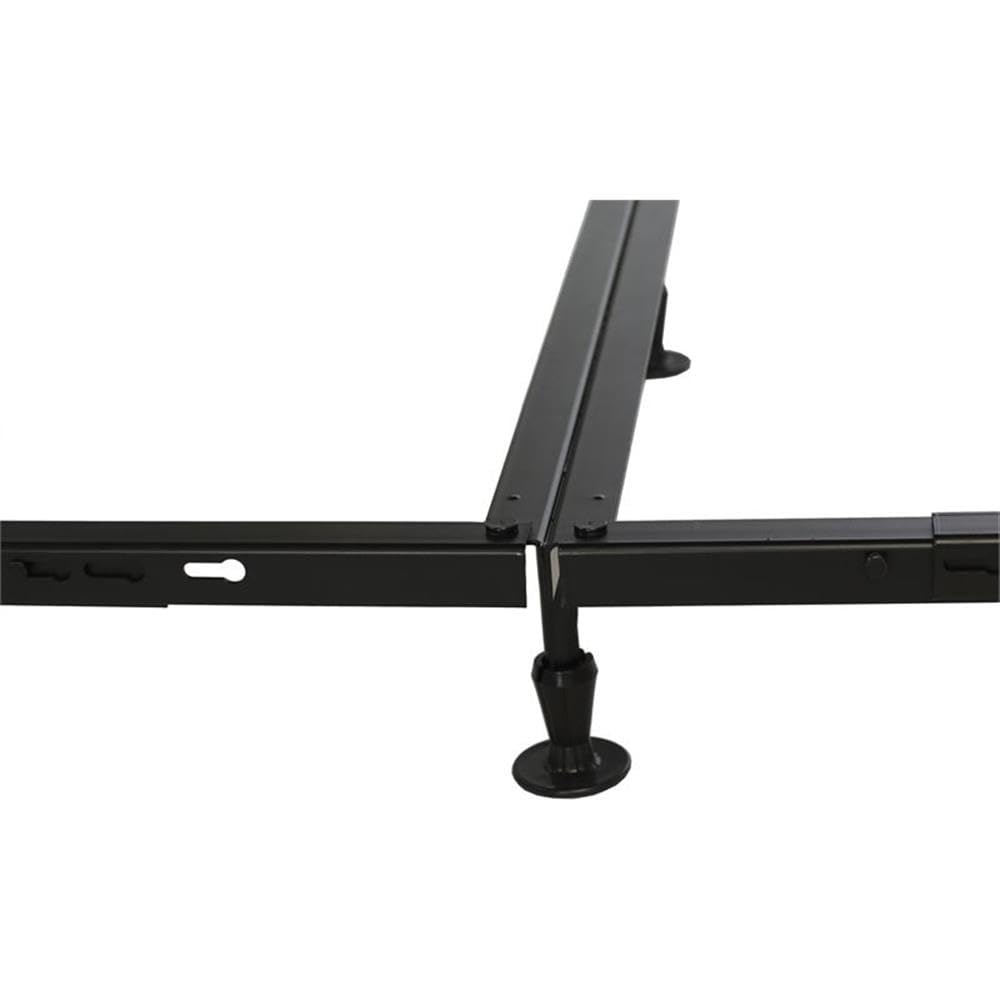 Heavy Duty Multi-Fit Bed Frame - Twin to Cal King for Home & Hotel Use