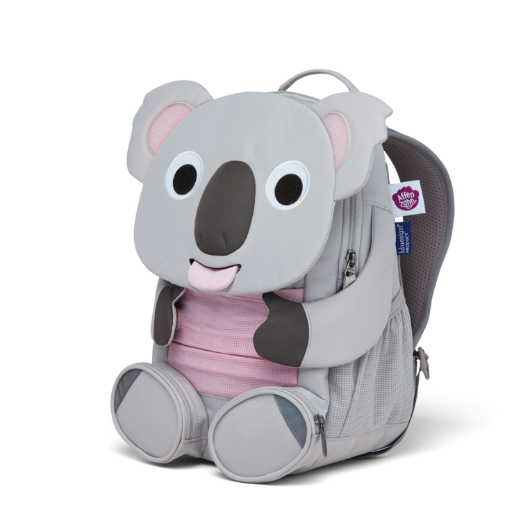 Affenzahn Large Friend Koala Backpack - Cute & Durable Kids School Bag for Boys & Girls - Perfect for Preschool, Daycare & Outdoor Adventures
