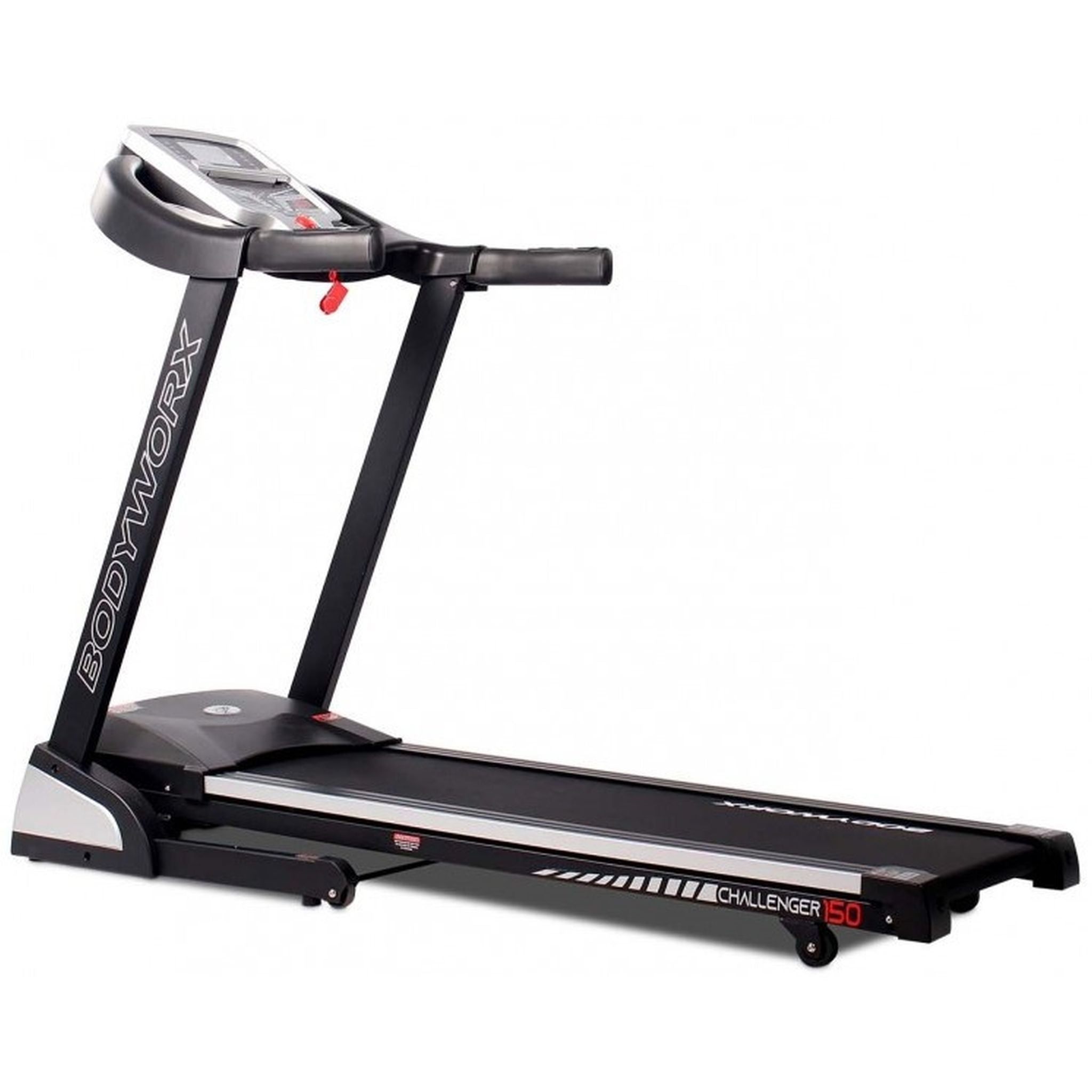 Bodyworx Challenger 150 Treadmill - Foldable Electric Running Machine for Home Gym, Cardio Workout & Fitness Training - Perfect for Small Spaces & Indoor Exercise