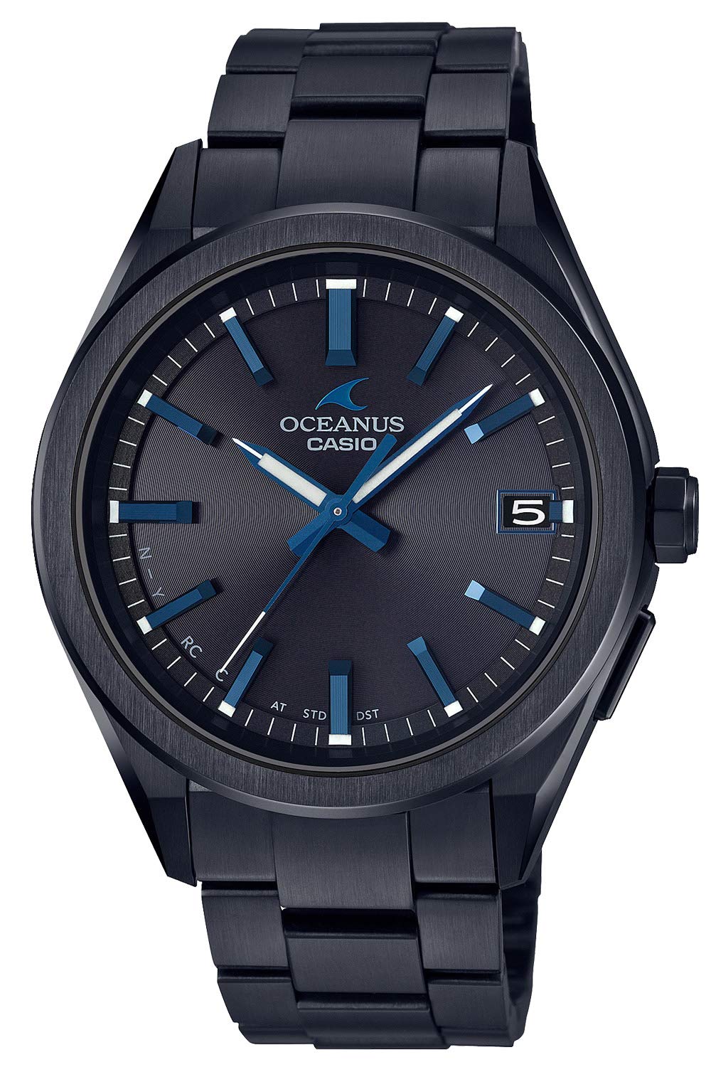 Casio Oceanus OCW-T200SB-1AJF Men's Solar-Powered Radio Wave Watch - Perfect for Business, Travel & Water Sports
