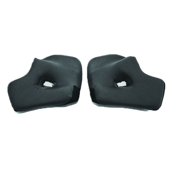 Airoh Black Cheek Pads for Switch Helmets - Comfortable Motorcycle Helmet Replacement Pads for Enhanced Fit and Safety on Road Trips