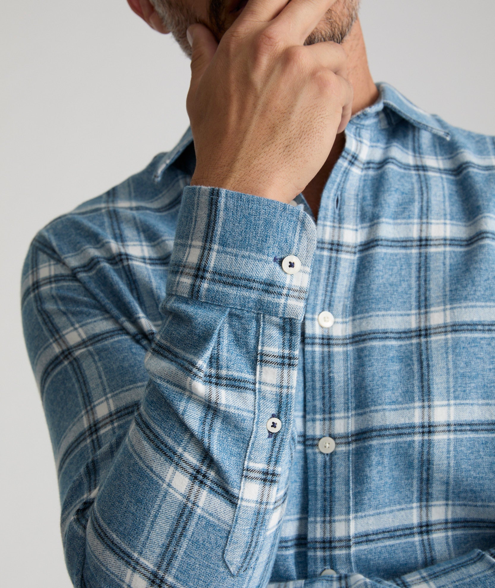 Men's Flannel Salentino Shirt - Soft Plaid Button-Down for Casual Wear - Perfect for Fall & Winter Outfits, Camping and Outdoor Activities