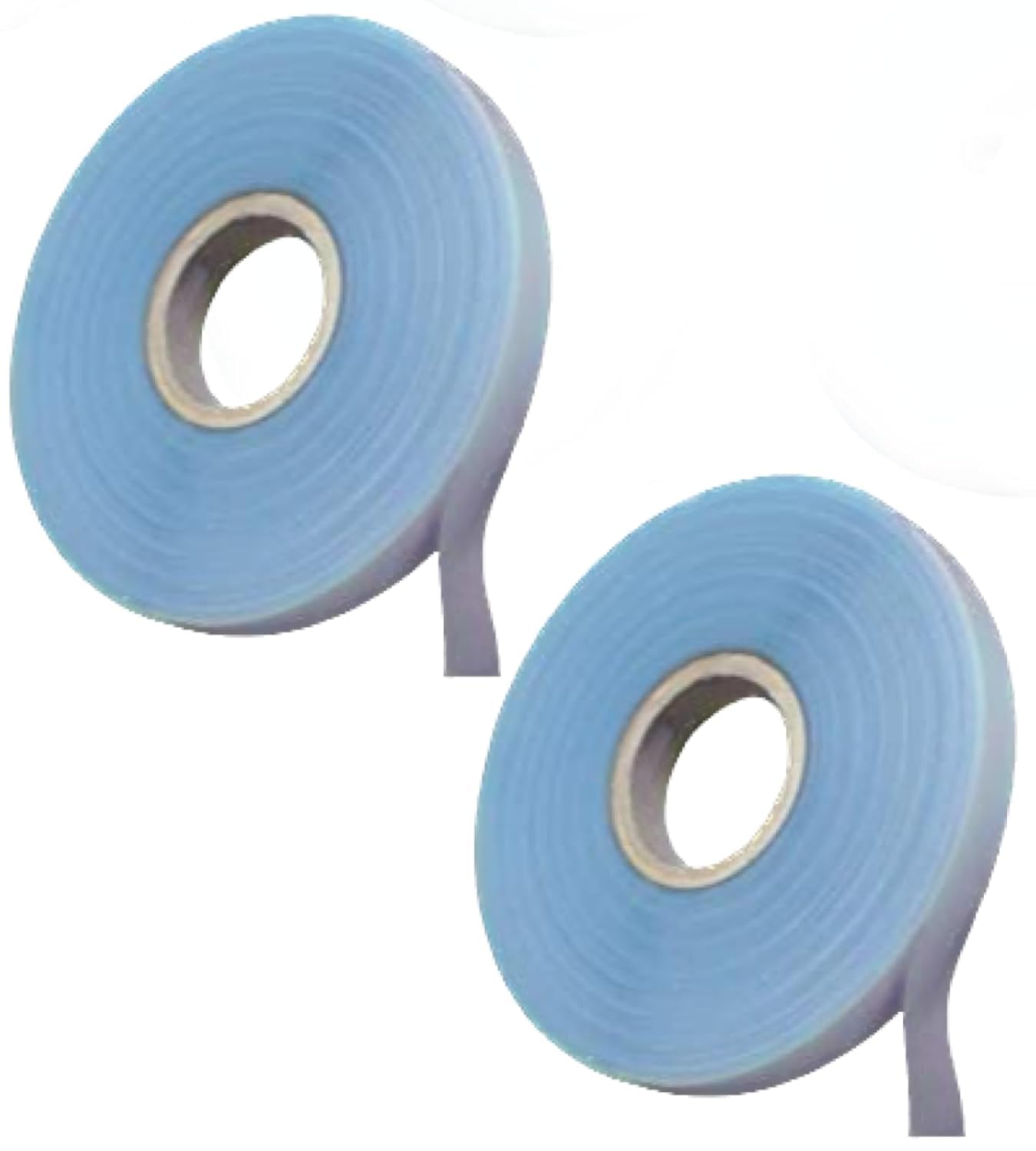 Clear Plant Tie Tape - 300 Ft per Roll - Gentle Plant Support for Vines, Tomatoes & Flowers - Pack of 2 Rolls - Garden Stretch Tape - Translucent & Weatherproof - Perfect for Indoor/Outdoor Gardening & Greenhouse Use