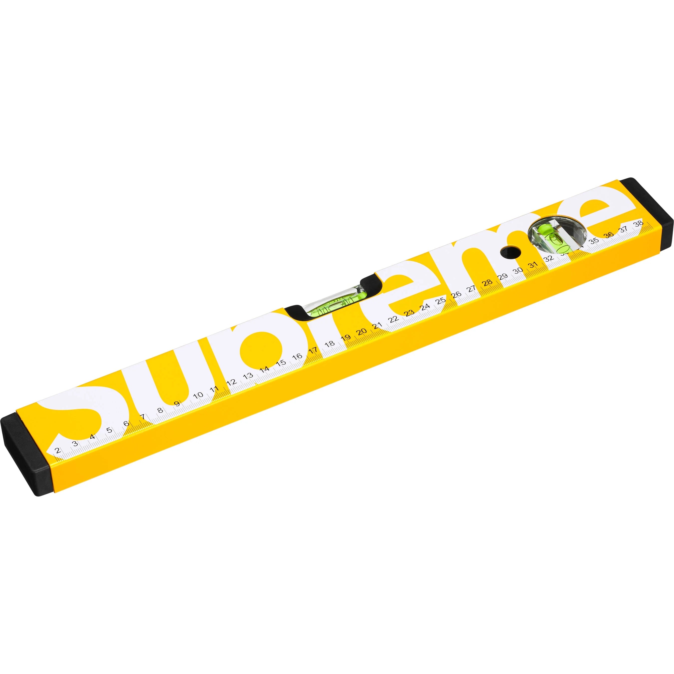 SUPREME 24FW METEREX Spirit Level - Professional Precision Tool for Construction, Carpentry & DIY Projects - Perfect for Home Renovation, Woodworking and Wall Hanging