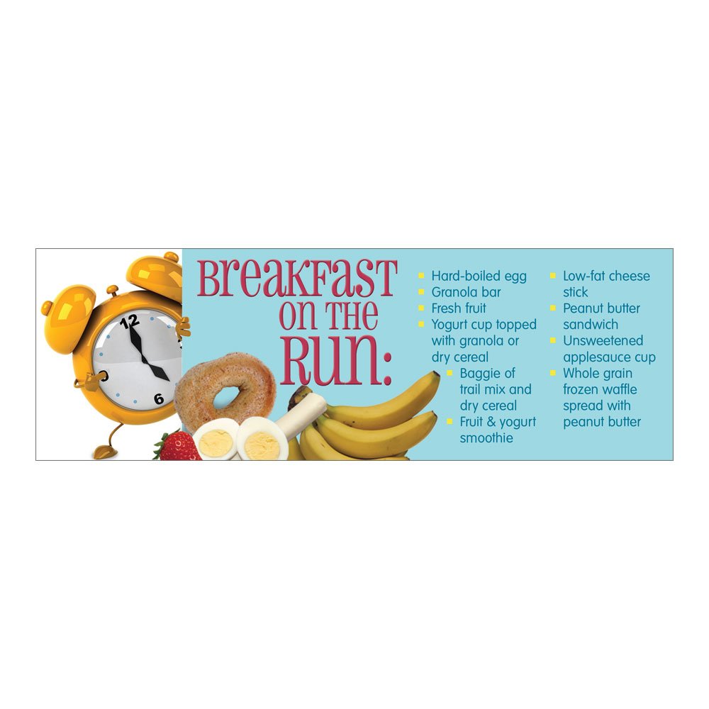 100 Pack Kids School Nutrition Bookmarks - Healthy Breakfast Bookmarks for Children, 2.5
