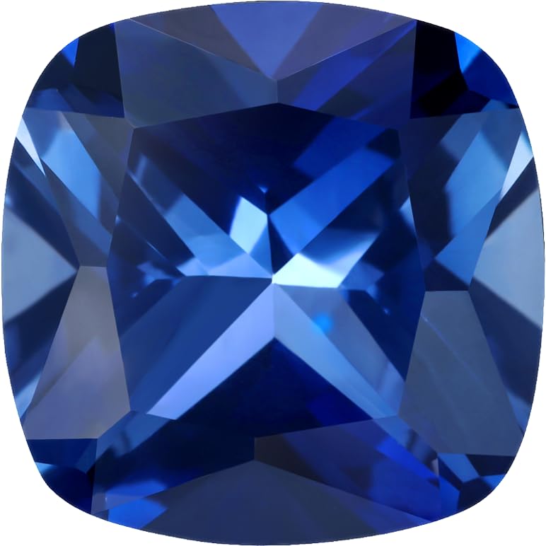 Blue Created Sapphire, September