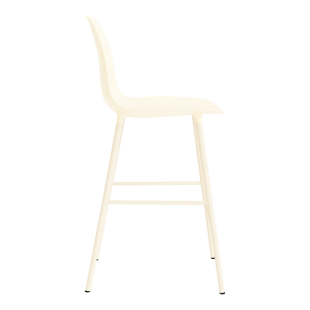 Modern Form Counter Stool - Adjustable Height Bar Stool for Kitchen Island, Breakfast Nook & Home Bar - Sleek Contemporary Design for Dining & Entertaining