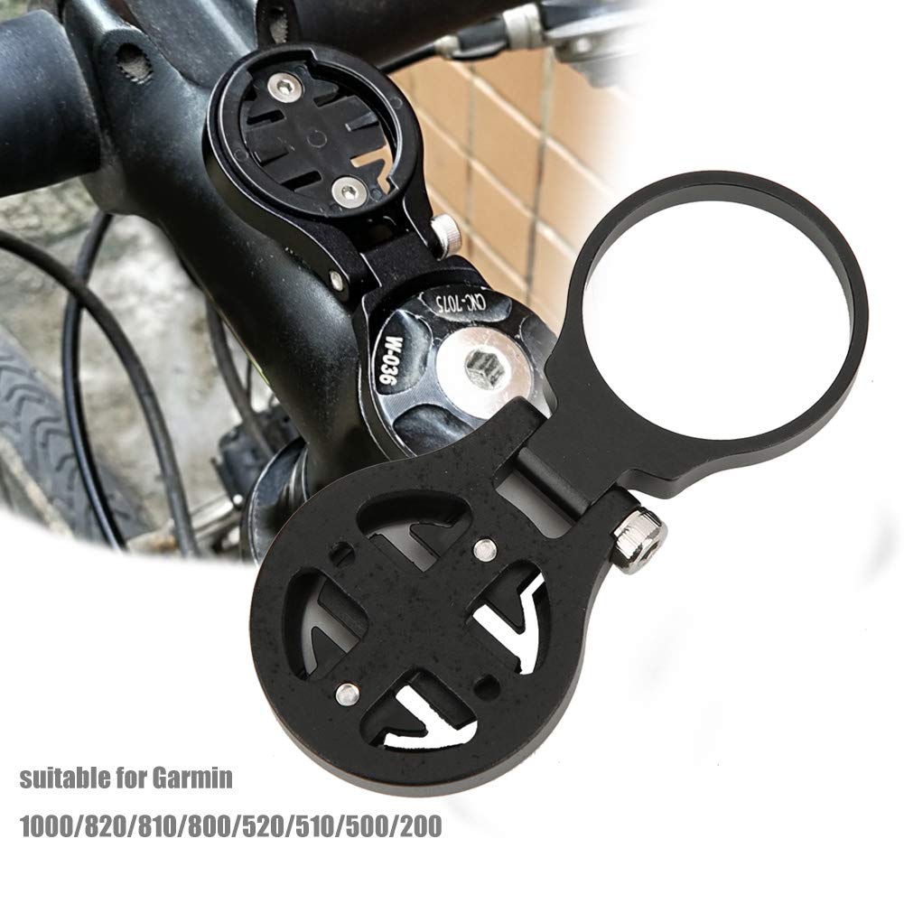 Premium Aluminum Alloy Bike Computer Mount - Adjustable Bicycle Odometer & GPS Holder - Durable Cycling Accessory for Road & Mountain Bikes - Perfect for Commuting, Training & Outdoor Adventures
