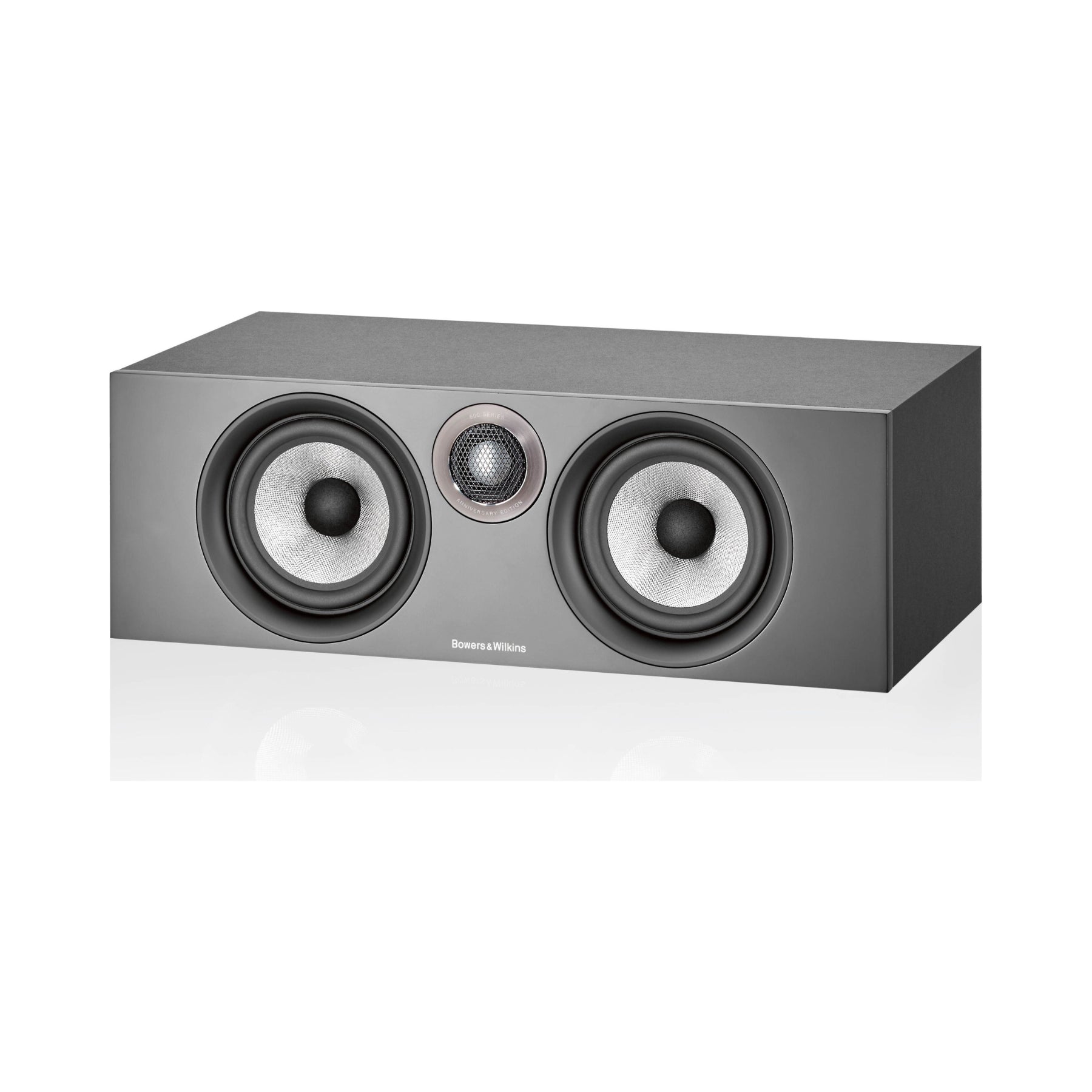 B&W HTM6 S2 Anniversary Edition Center Channel Speaker - High-Quality Open Box Home Theater Audio for Movies & Music