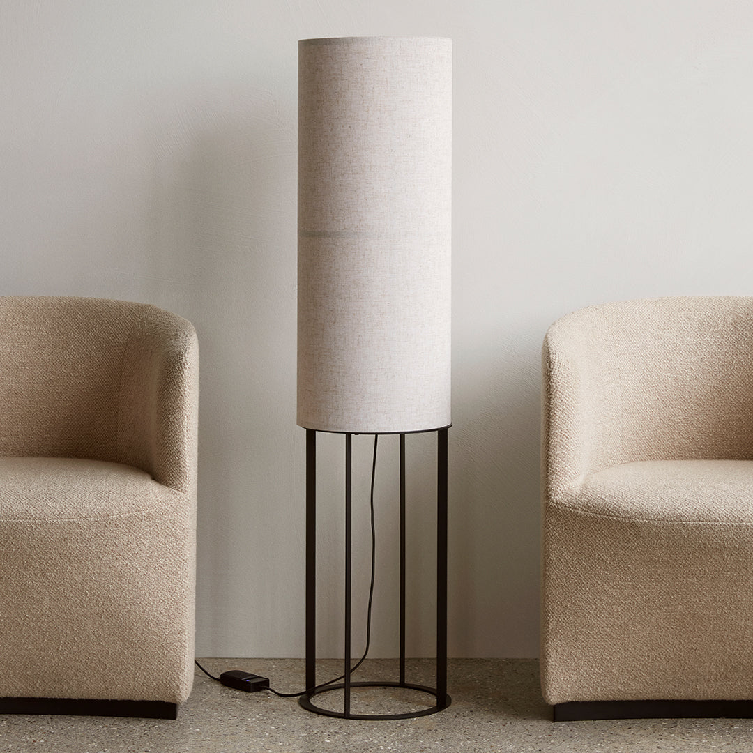 Hashira Modern Floor Lamp - Adjustable Height LED Standing Light for Living Room, Bedroom & Office - Stylish Home Decor Lighting Fixture