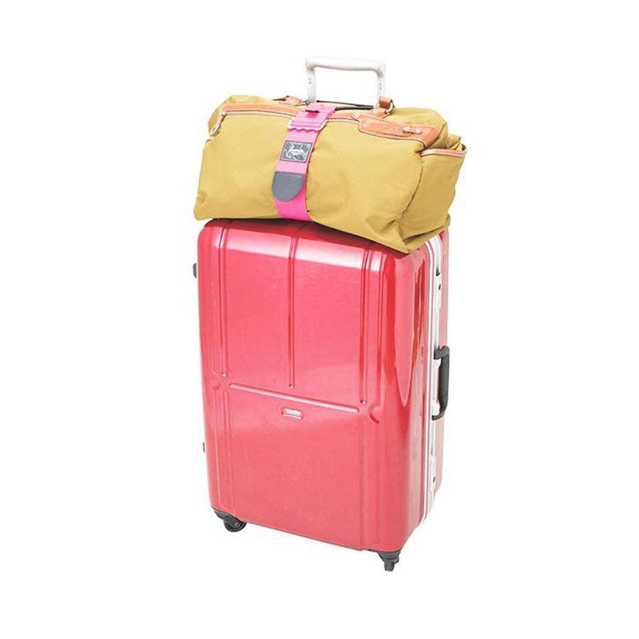 GOWELL Pink Bag & Clothes Fasten Belt - 118g - Secure Straps for Travel, Gym, Shopping & Outdoor Activities