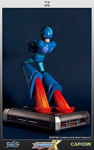Capcom Mega Man X 17-Inch Limited Edition Collectible Statue by First 4 Figures - Perfect for Gaming Room Decor & Anime Collector's Display