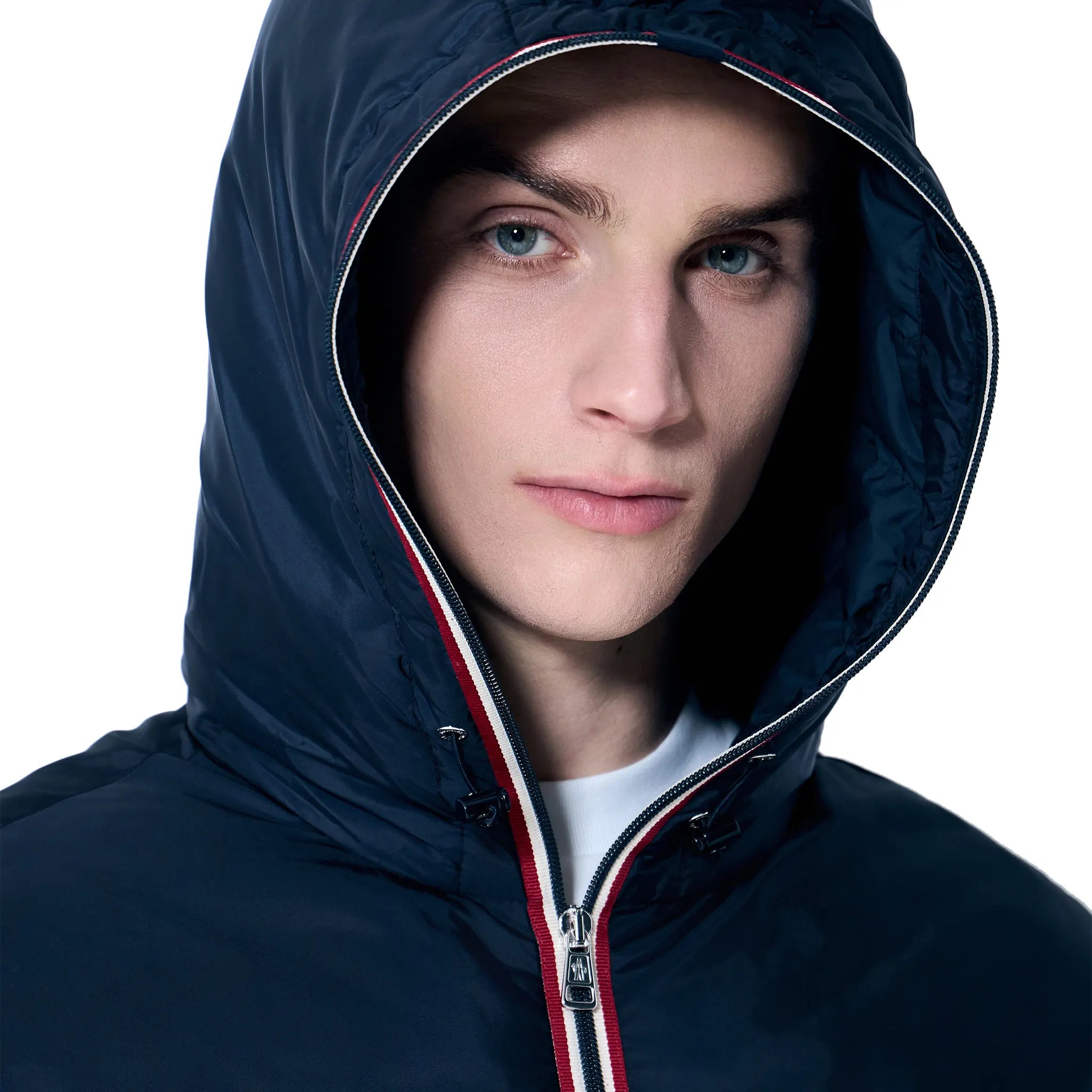 Moncler Evettes Navy Puffer Jacket - Women's Winter Coat, Waterproof Down Jacket for Cold Weather | Perfect for Skiing, Snowboarding & Outdoor Activities