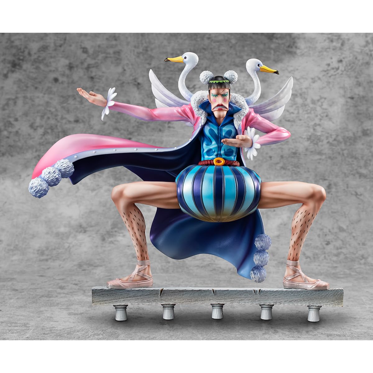 One Piece PVC Statue - P.O.P. Playback Memories Mr. 2 Bon Clay 23cm Anime Collectible Figure | Perfect for Display, Anime Fans & Gift Giving